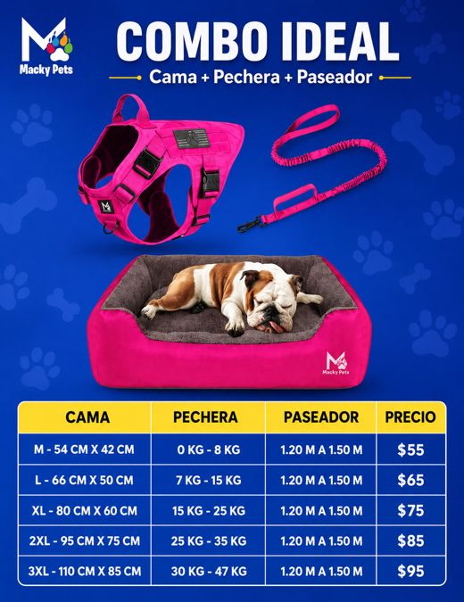 Ficha del Combo Ideal de Mackypets
